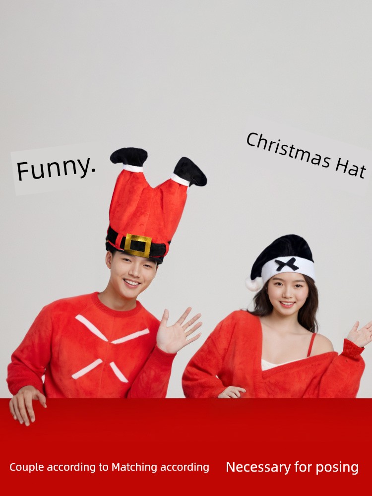 2024 New Arrival Christmas Hat Event Party Dress up Props Cartoon Funny Singing Swing Electric Adult and Children