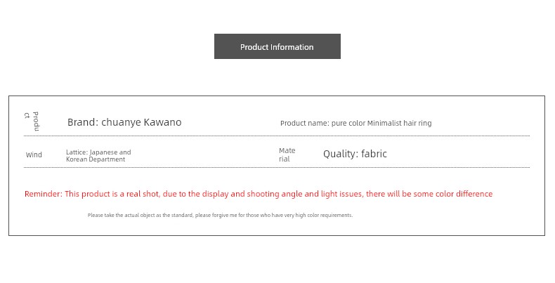 Kawano Stylish High Ponytail Hair Band