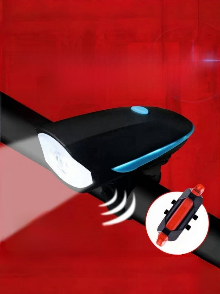 Rechargeable Strong Light High Sound Neutral Night Bicycle Light