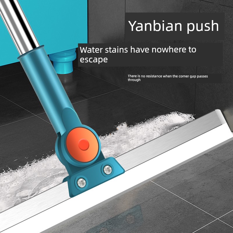 Jujiajia Bathroom Wiper Blade Floor Scraper Quick-Drying For Home Floor Hair Weeping Gadget Bathroom Silicone Magic Broom
