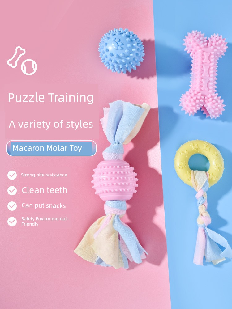 Molar Munchkin Soothing Chews Self-Hi Relieving Stuffy Handy Gadget Small Size Dogs Toy