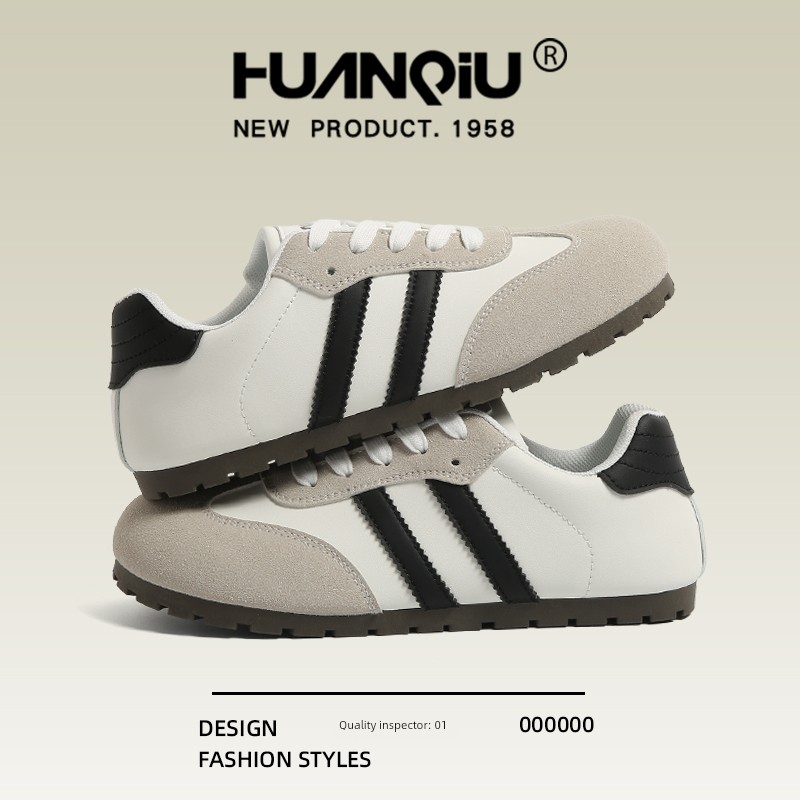 Universal German Training Shoes Women's 2024 New Autumn and Winter Popular Simple Versitile Fashion Board Shoes Soft Bottom Not Tired Feet Women's Shoes