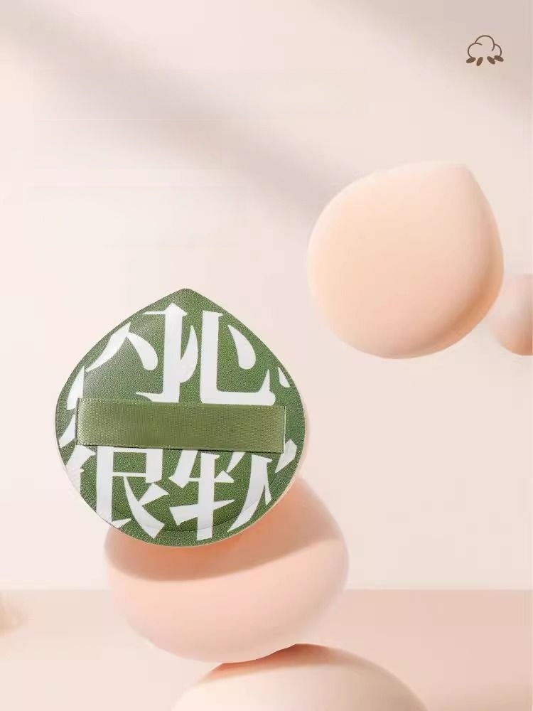 100 Points Cotton Candy Air Cushion Makeup Tools Powder Puff