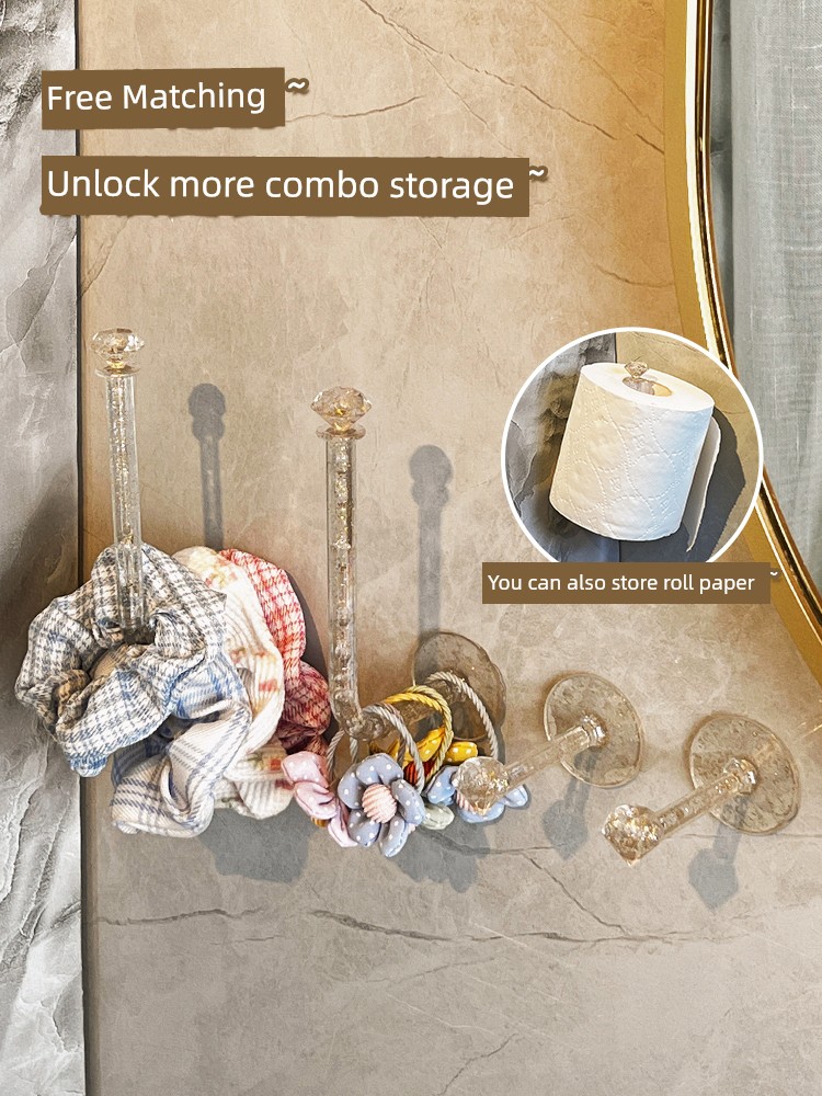 Hair Band Hair Rope Storage Rack Dormitory Headband Hair Rope Hook Jewelry Rack Student Hairpin Hair Ornaments Headband Storage Fantastic