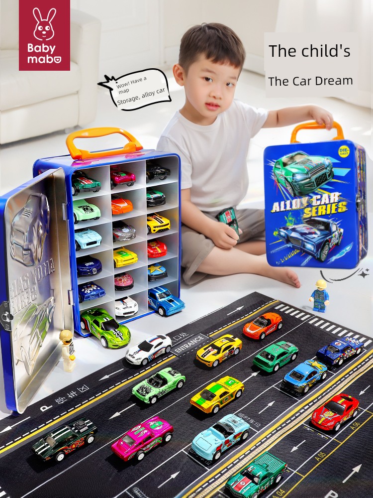 New Arrival Alloy Warrior Car Toy Model Kids Boy Artificial Racing Car Gift Set 3 Birthday Gift 6