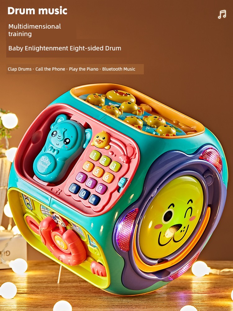 Baby 1-2 1 to 2 and a Half Years Old 3 Boys and Girls Baby Baby Woodpecker Eating Catch Bugs Toys Intelligence Brain