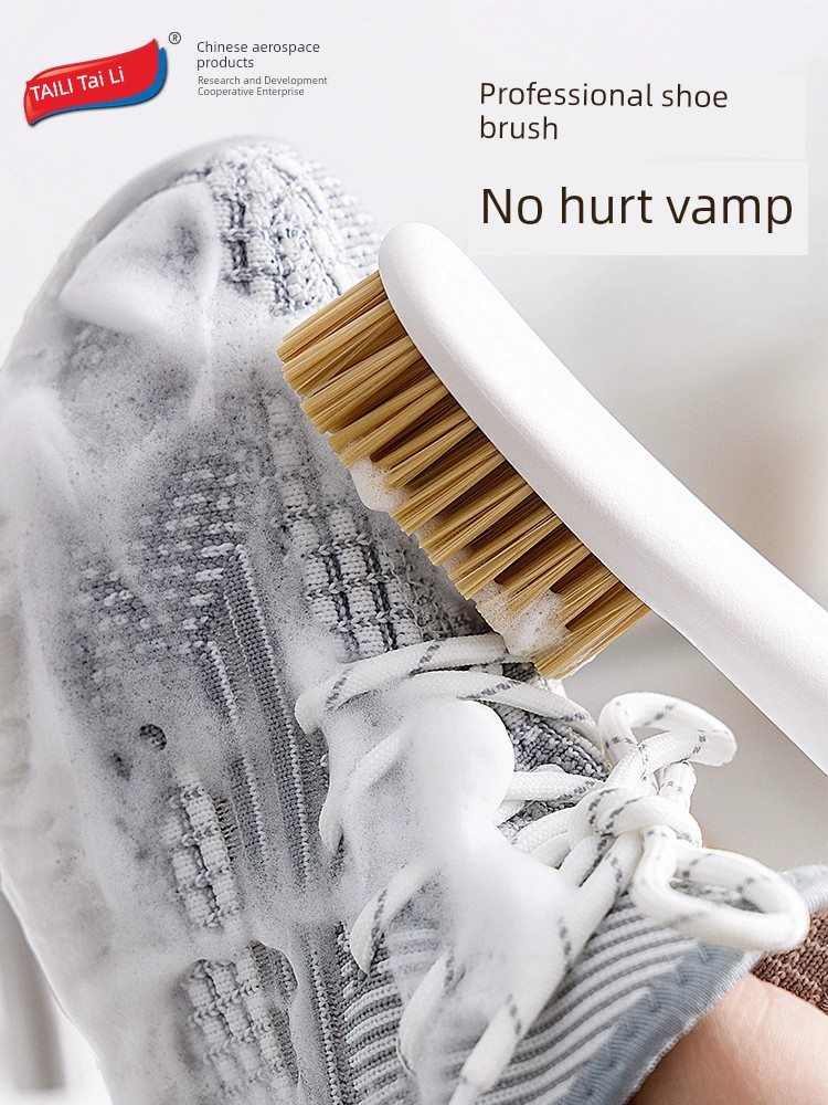 Taili Shoe Brush Shoe Washing Brush Household Clothes Cleaning Brush Clothes Brush No Damage to Shoes Soft Fur Shoe Brush Scrubbing Brush Shoes Cleaning Gadget