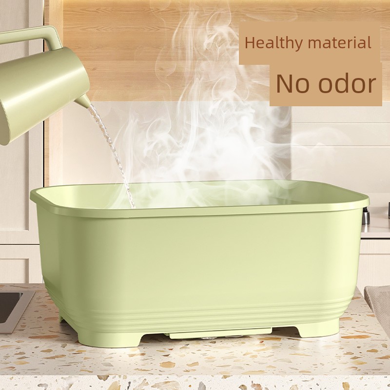 Tableware Storage Box Kitchen Storage Rack with Lid Cupboard Countertop Dish Storage Rack Bowl Plate Dish Draining Rack