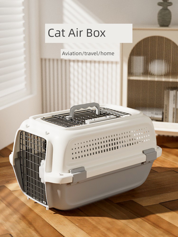 Pet Flight Case Cat Check-in Suitcase Cat Cage Portable Vehicle-Mounted Special for Going out Small Size Dogs Cat Bag Dog Cage Supplies