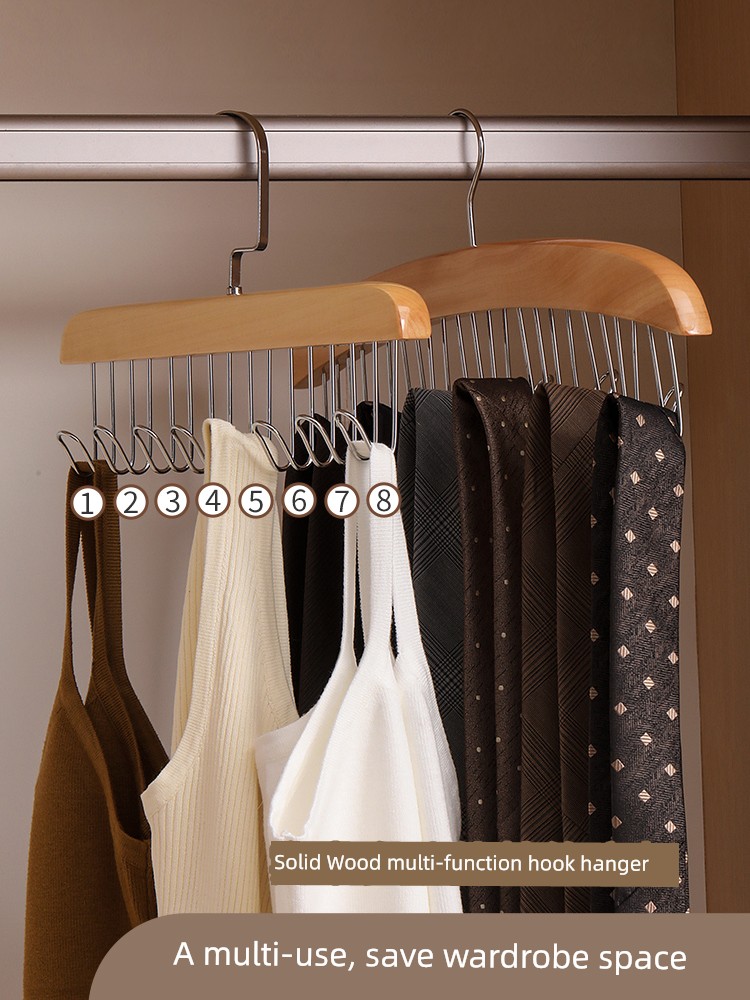Silk Scarf Tie Storage Vest Wave Hanger Hook