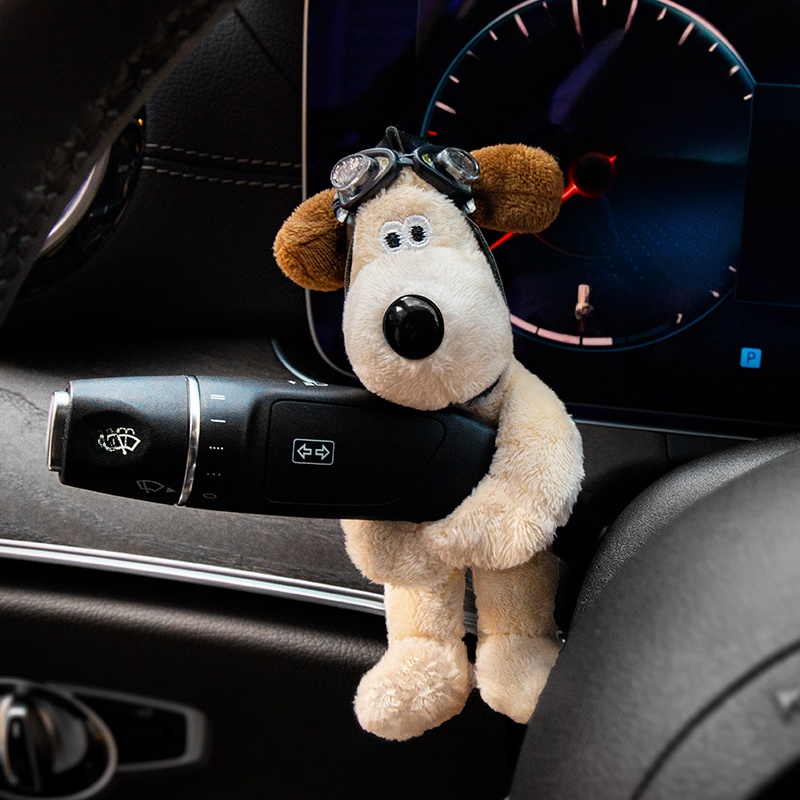 Interior Decorations Doll Pendant Pilot Dog Doll Car