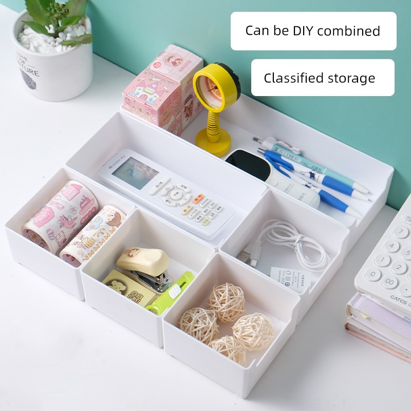 Desktop Book Small Plastic Box Office Drawer