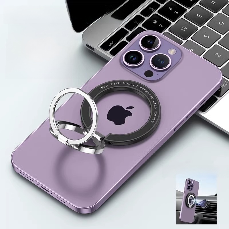 Phone Case Fastened Ring Desktop Adjustable Metal Magnetic