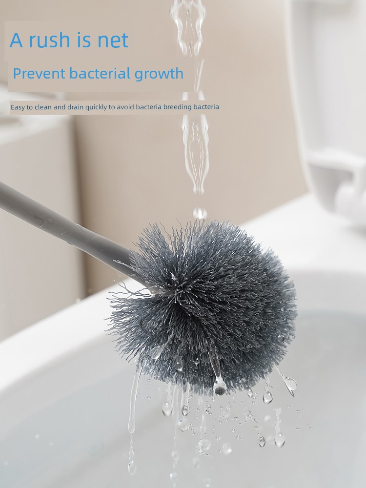 Toilet Brush For Home No Dead Angle Wall Hanging New Arrival Brush Suit Bathroom Punch-Free Toilet Brush Handy Gadget