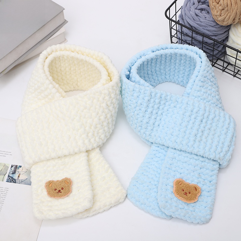 DIY Soft Crochet Hook Slippers for Men and Women Coarse Yarn