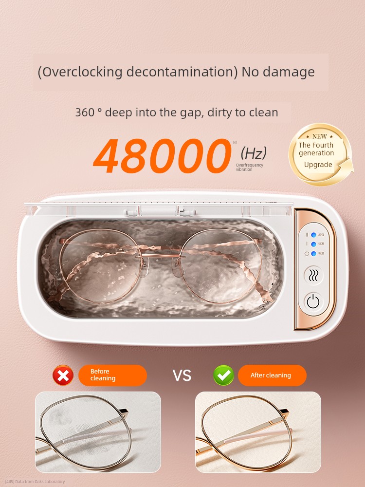 Ox Jewelry Washing Machine Ultrasonic Cleaner For Home Jewelry Cleaning Gadget Watch Glasses Tooth Socket Automatic
