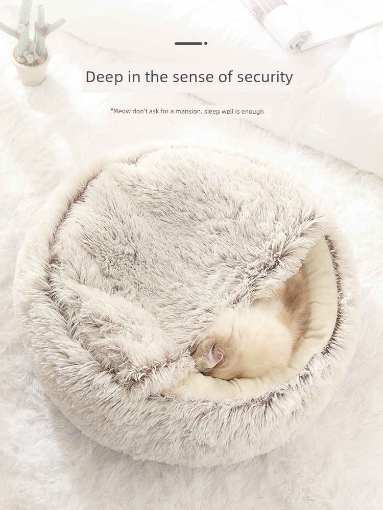 Cat Heattech Nest Dog Bed Pet Bed Winter Heattech Cat Bed Cat Hammock Nest Winter Sleep Sofa Bed