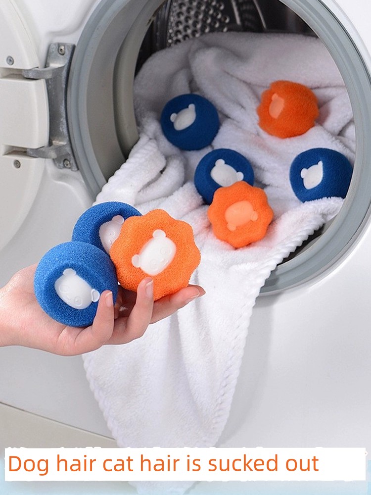 Washing Machine Hair Cleaning Fantastic Cat Hair Adsorption Hair Remover Cleaning Ball Magic Laundry Ball Washing Machine Filter Screen Bags