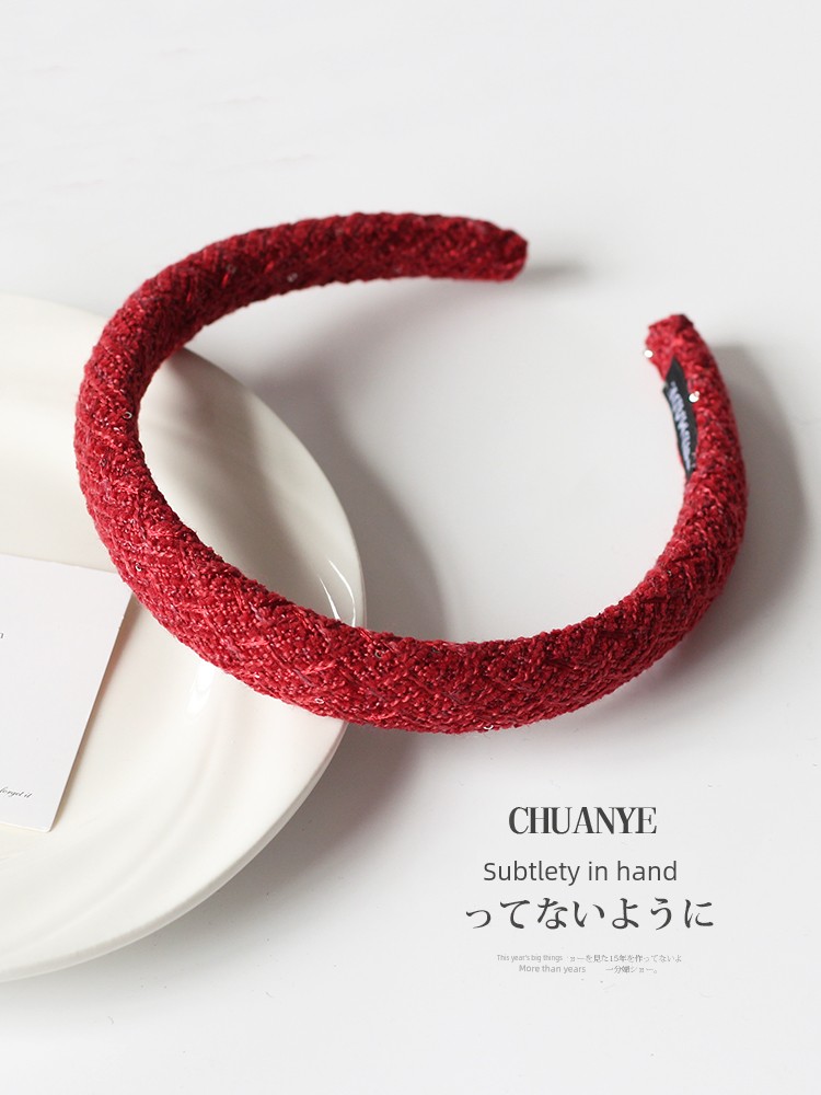 Kawano Fall and Winter Online Influencer Refined Simple Hair Clip Stuffed