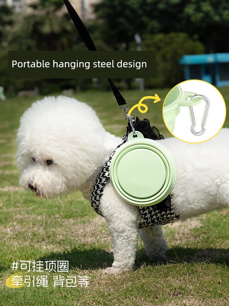 Folding Bowl Portable Outdoor Drinking Pet Dog