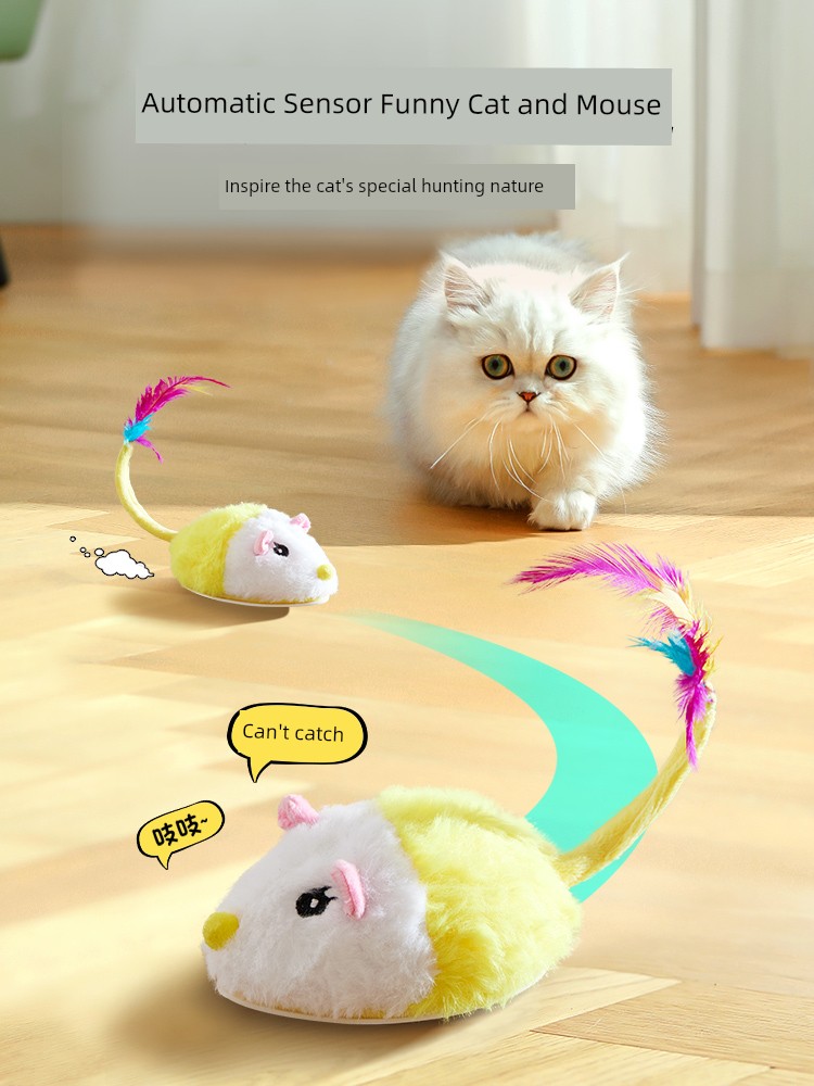 Electric Little Mouse Relieving Stuffy Complete Collection Consumes Handy Gadget Cats