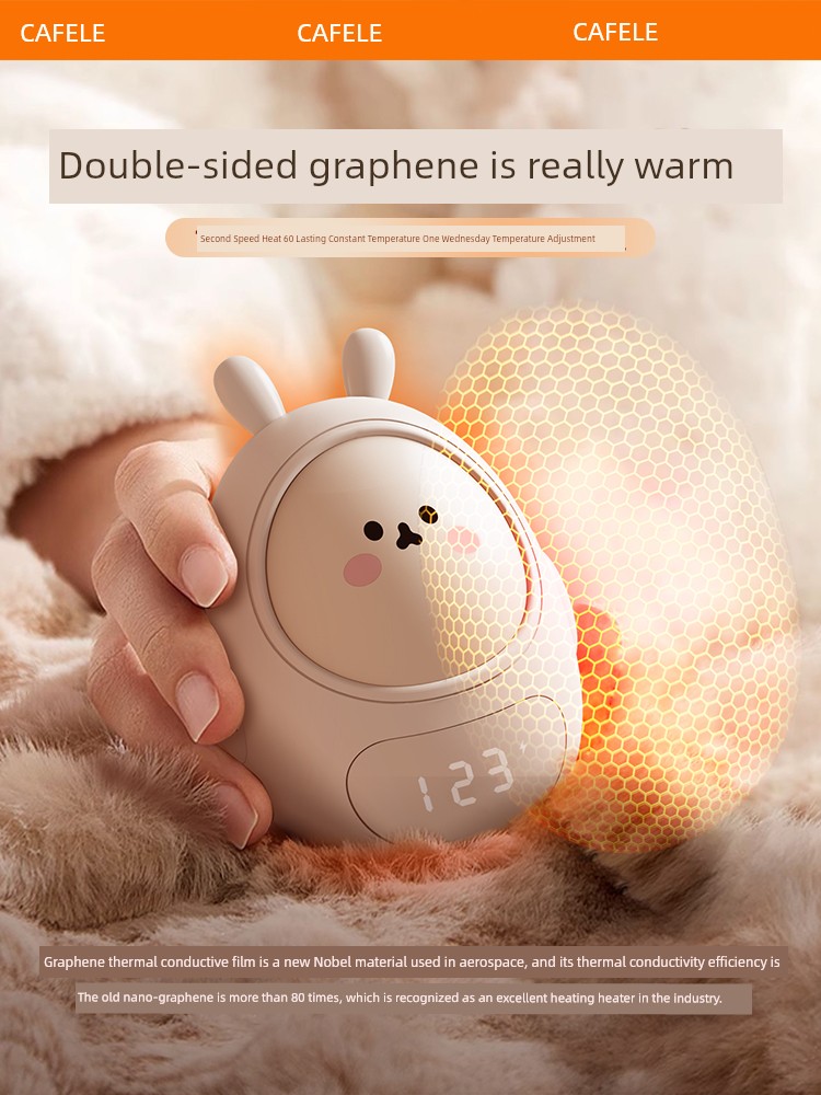 2024 New Arrival Hand Warmer Power Bank Two-in-One Hand Warmer Pet Egg Self-Heating Hand-Held Portable Pocket Portable Student Heating Pad Hand Warmer Handy Gadget Kids Winter Cute Birthday Gift