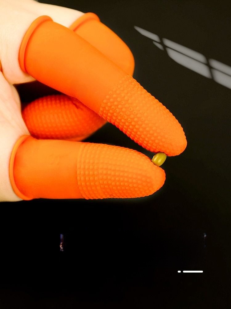 Disposable Thick Non-Slip Wear-Resistant Rubber Finger Stall