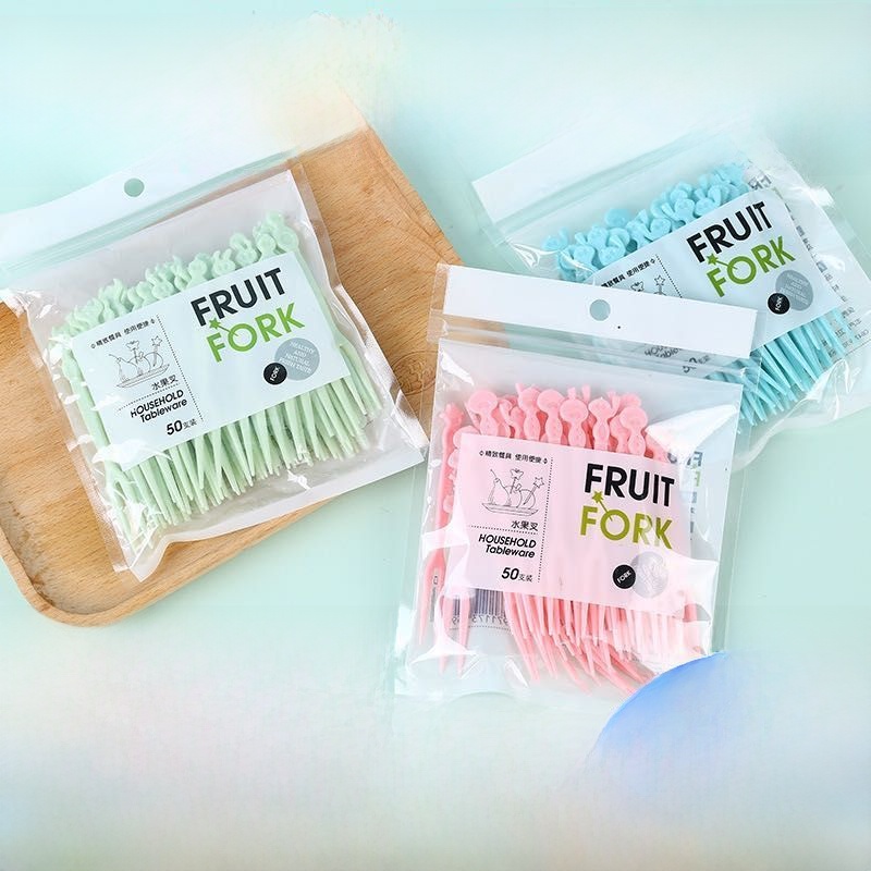 Plastic For Home Stall Desserts Classy Fruit Fork