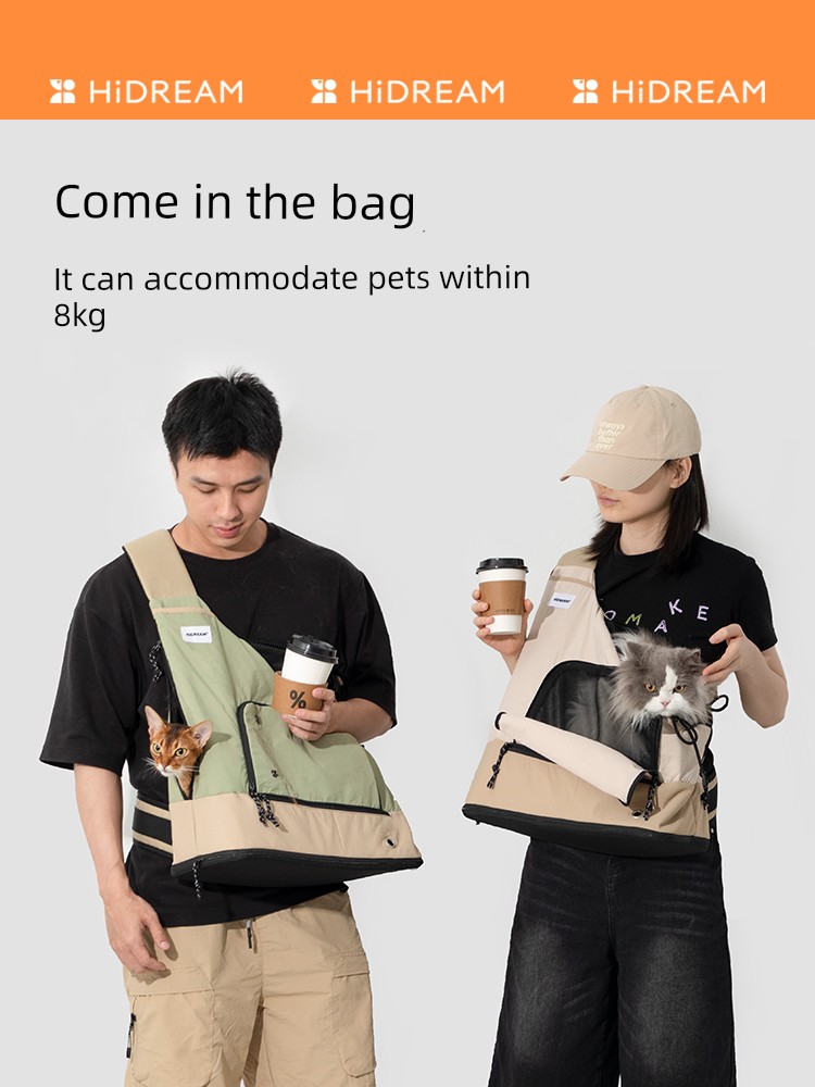 Hidream Dogs and Cats Portable Shoulder Pet Bag