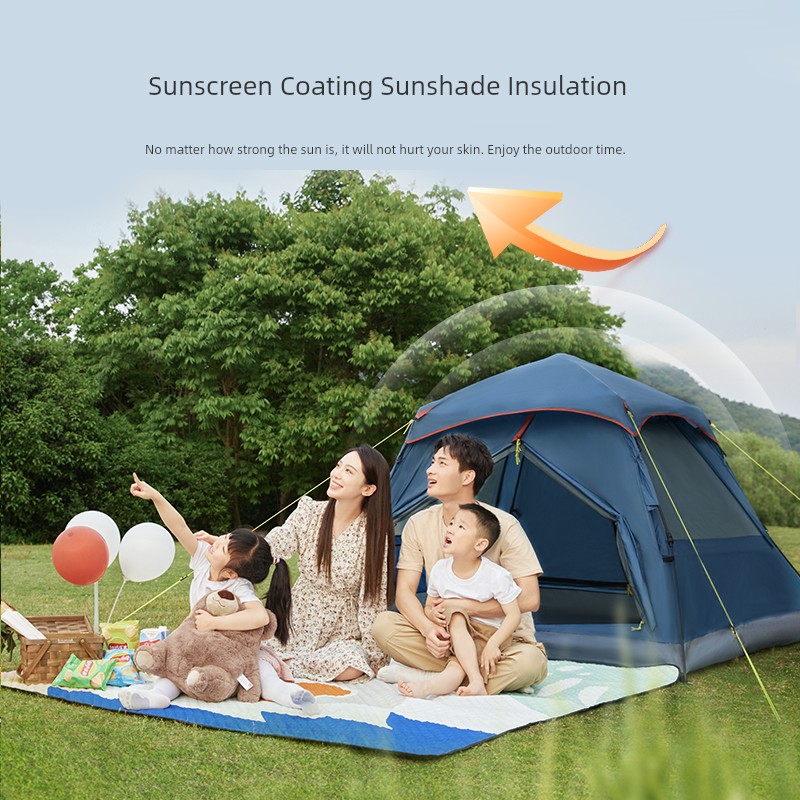 NetEase Yeation Tent Outdoor Camping Portable Foldable Automatic Kids Park Camping Equipment Rainproof and Sun Protection