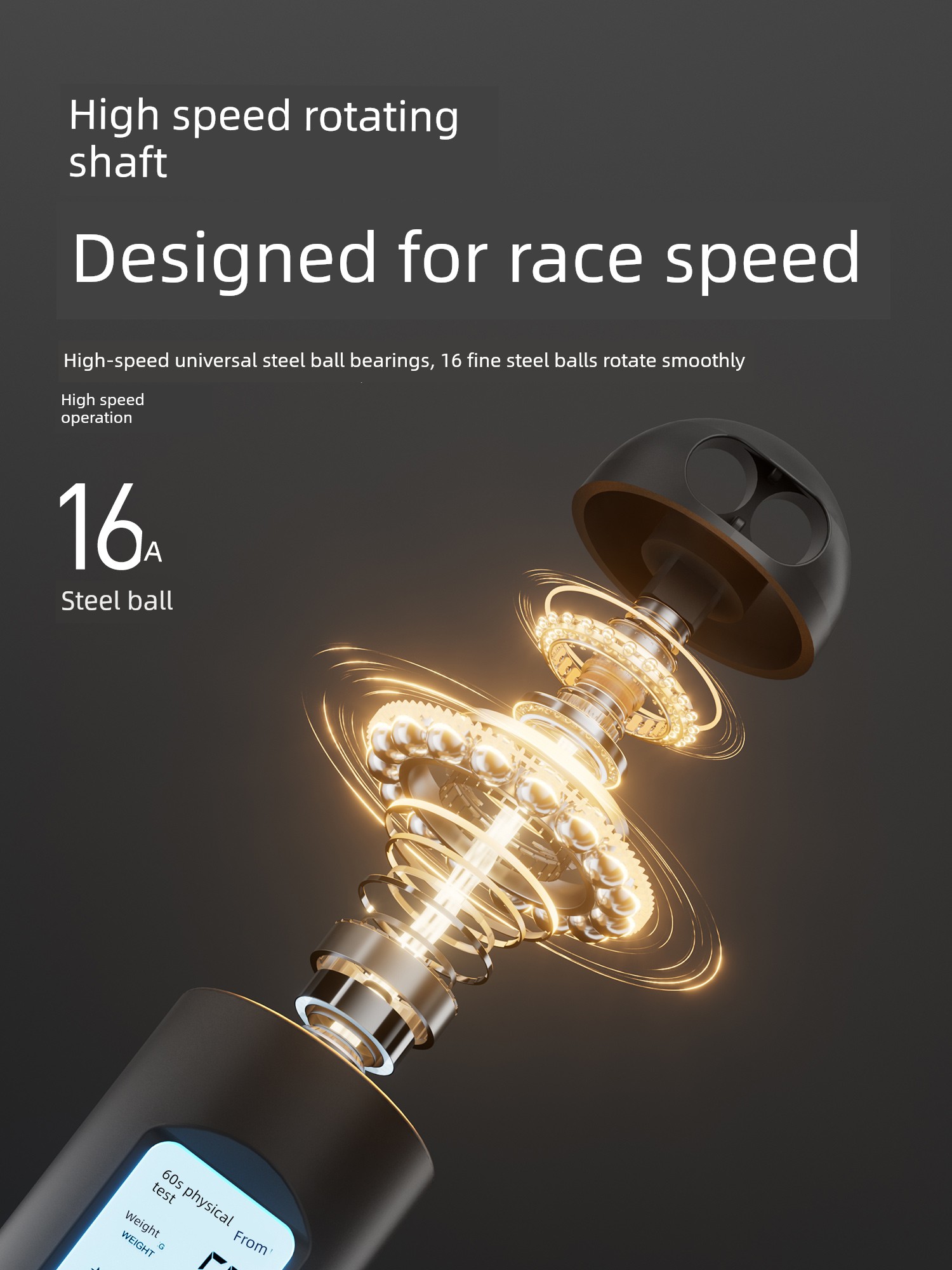 Weight Loss Count Senior High School Entrance Examination Students Racing Professional Skipping Rope