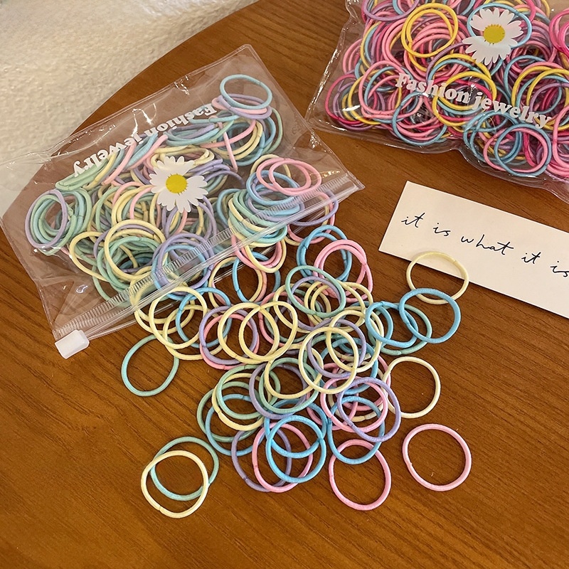 Disposable 2024 Handmade Rubber Band for Babies without Hurting Hair