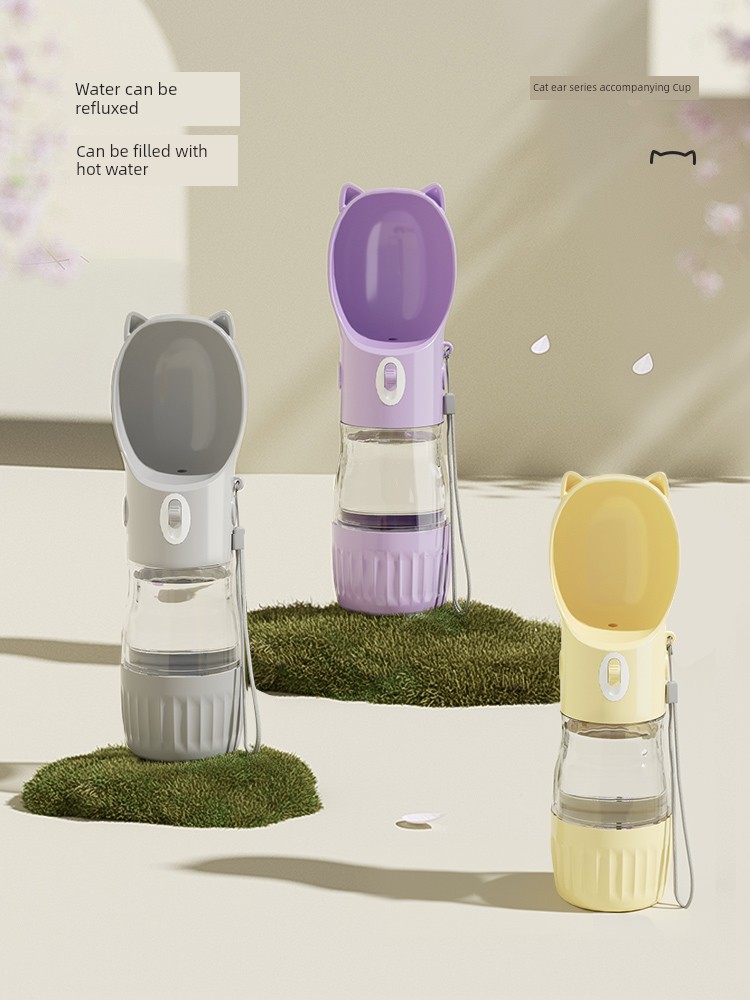 Portable Water Food Cup Pet Supplies Dog