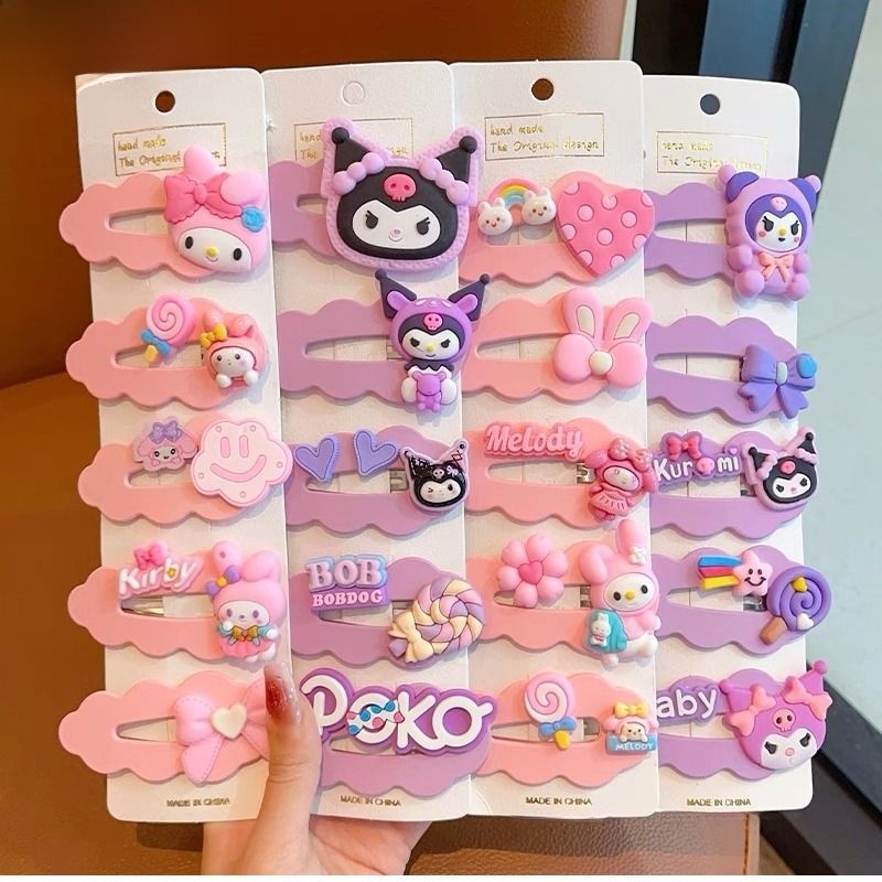 Clow M Barrettes Little Girl Bangs Side Cartoon