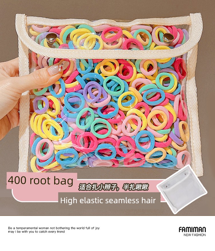 Durable Seamless Hair Bands for Kids