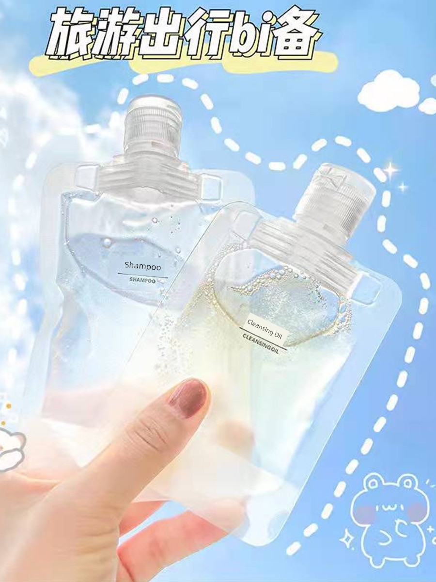 Disposable Travel Packing Bags Portable Cream Lotion Packaging Tools Skin Care Shampoo Multifunctional Storage Bottle