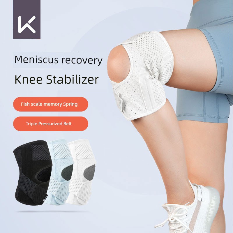 Keep Menisci Injury Kneecap Women's Joint Knee Protective Sleeve Men Basketball Running Professional Sports Protective Gear