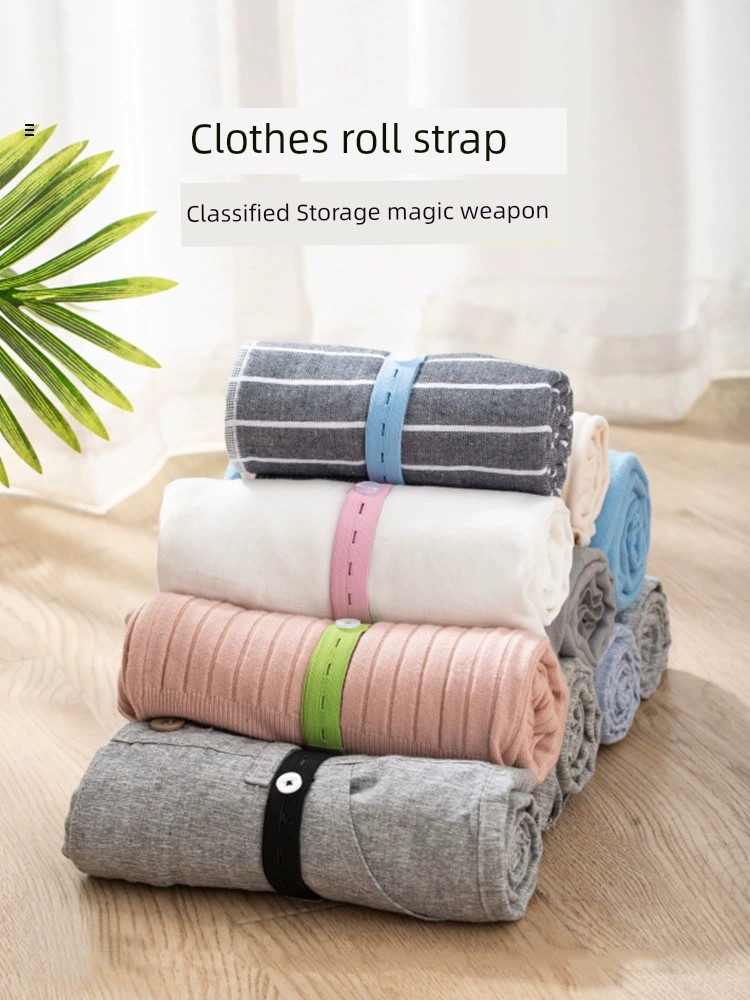 Lala Roll Storage Rope Foldable Handy Gadget Classification Wardrobe