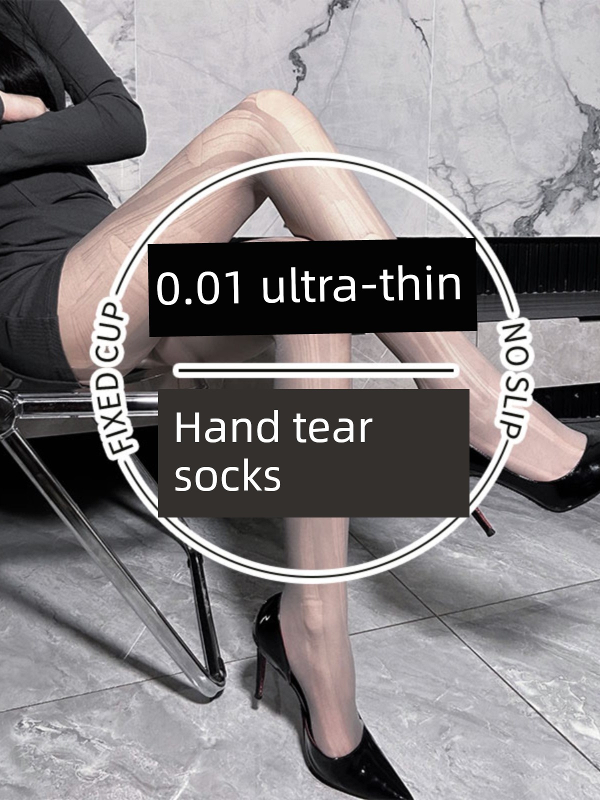 Shredded Socks Women's Sexy Disposable Tearable Ultra-Thin JK Hotel Foot Bath Sexy Hot Leg Pantyhose Stockings