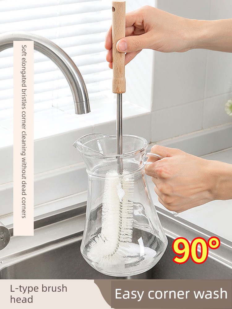 Cup Brush Cleaning Long Handle Small Brush Cytoderm Breaking Machine Special Water Cup Cleaning Appliance Cup Cleaning Feeding Bottle No Dead Angle
