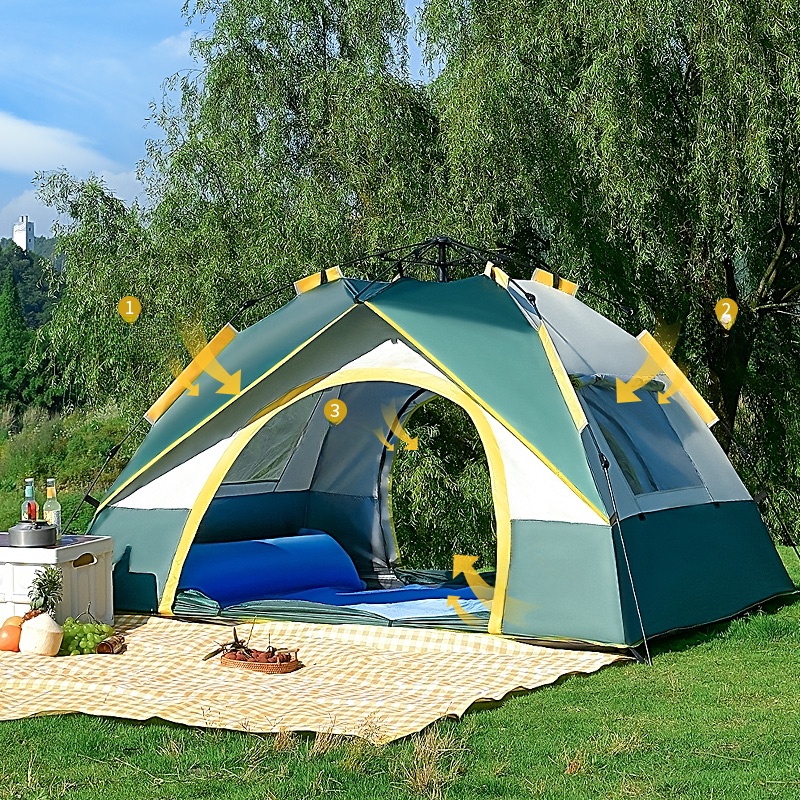 Camping Foldable Quickly Open Sun-Proof Picnic Tent Outdoor