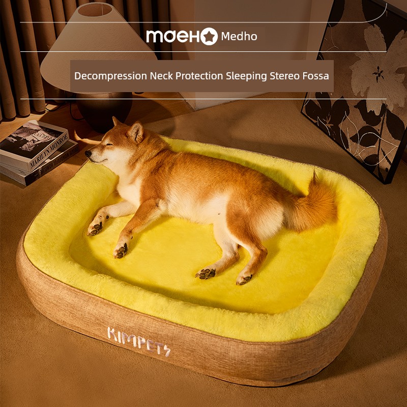 Kennel All Year Round Neutral Pet Dog Mat Large Small Size Dogs Dog Bed Sleep Dog House Winter Heattech Cat Nest