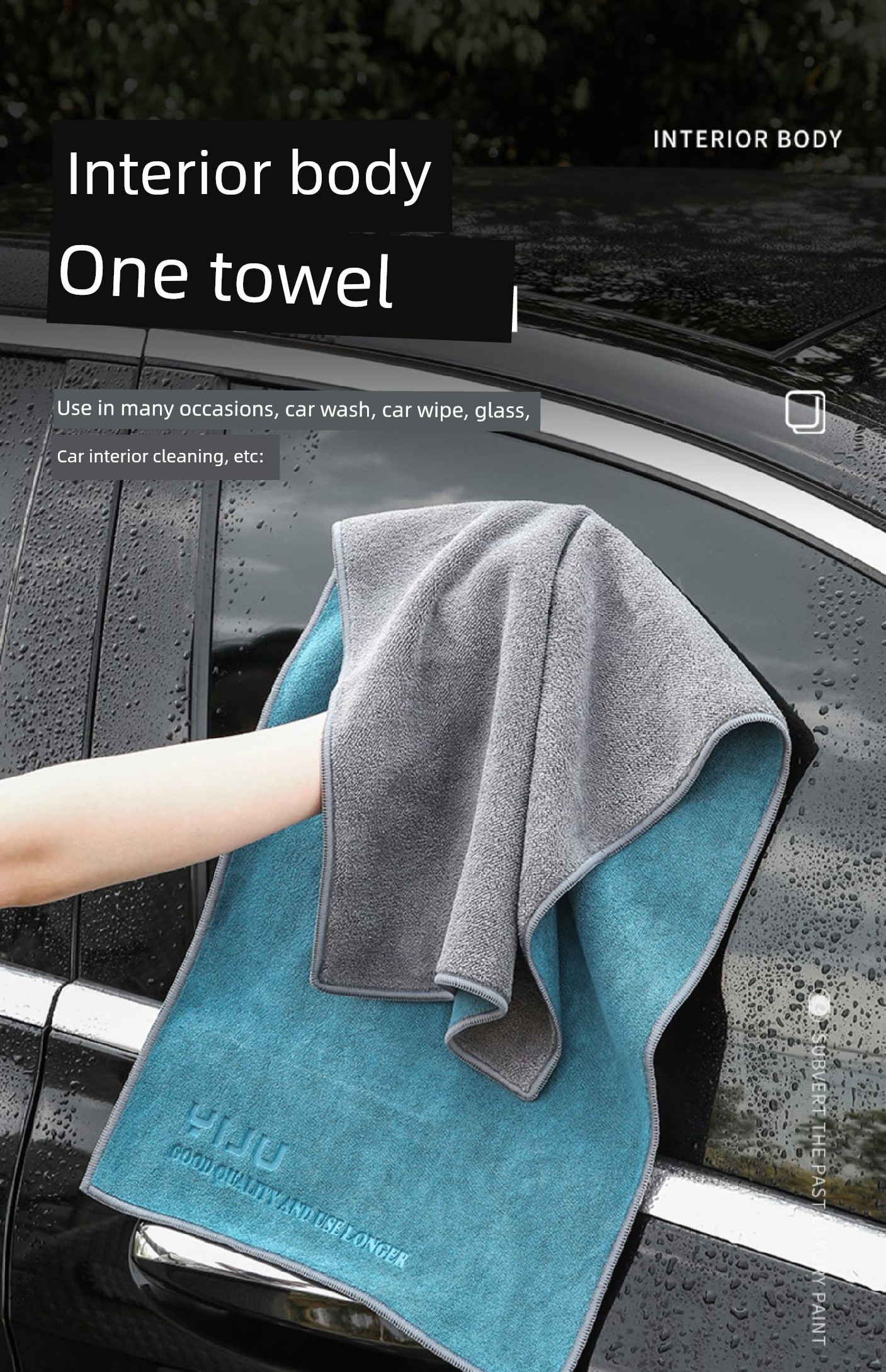 Premium Absorbent Car Wash Towel Cloth
