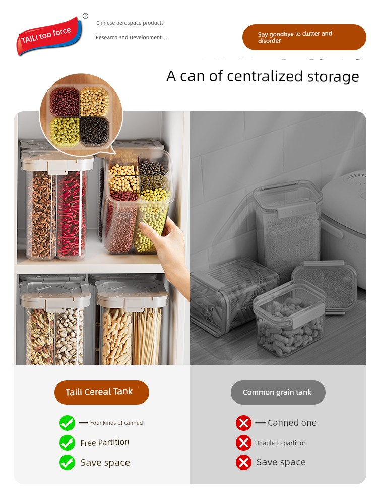Taili Kitchen Tool Noodles Storage Tank Storage Box
