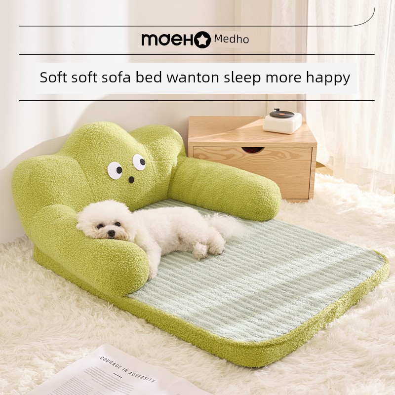 Kennel Winter Heattech All Year Round Neutral Removable and Washable Dog Bed Big and Small Dogs Teddy Bichon Pet Winter Cat Nest