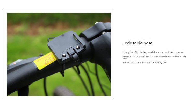 Waterproof Bicycle Odometer with Large Display