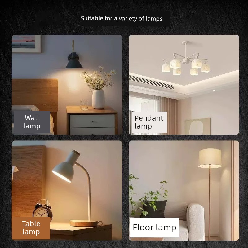 Hawksbill LED Bulb Super Bright E27 Screw Corn Lamp Lighting Chandelier For Home Energy-Saving Lamp Atmosphere Eye Protection