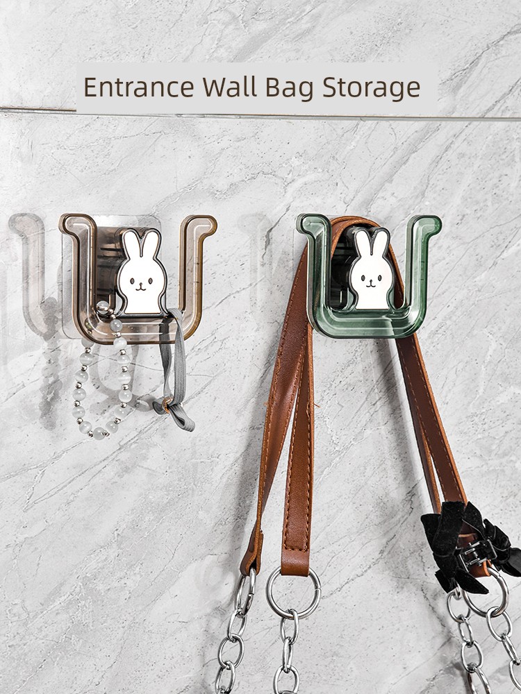 Bathroom Punch-Free For Home Storage Hook Shoe Rack