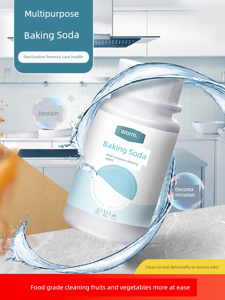 Food-Grade Baking Soda Baking Soda Edible Cleaning Washing Clothes Brushing Multifunctional Cleaning Oil Removing Dirt