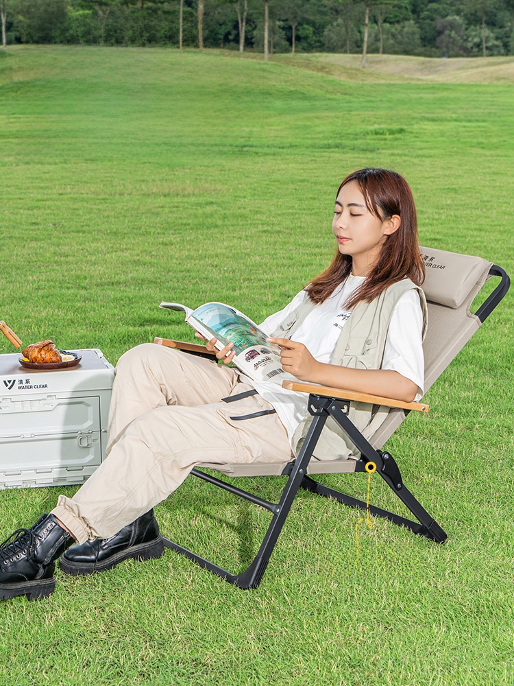 Qing Series Five-Gear Lunch Break Bean Bag Kermit Chair Outdoor